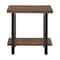 Alaterre Furniture Pomona Metal and Wood End Table AMBA0120 - alternate 5